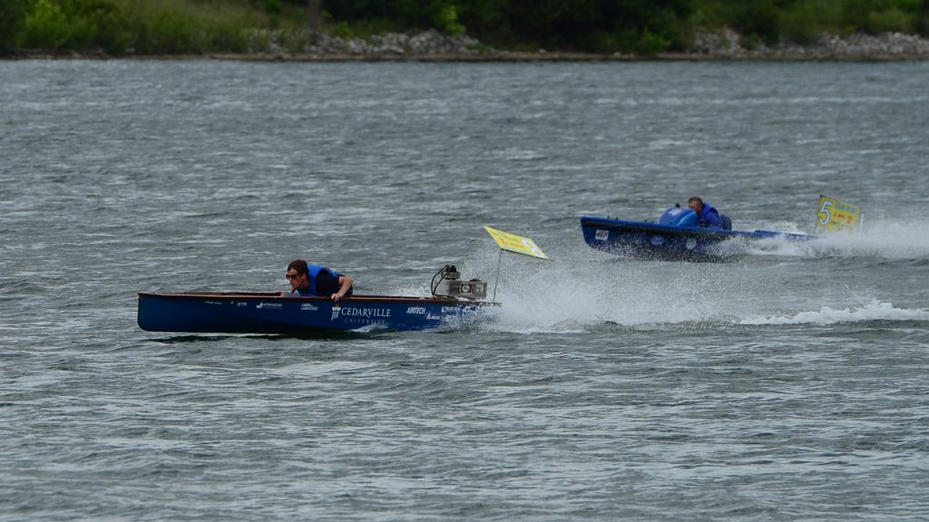 cedarville boat team race