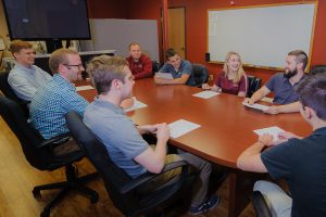New Eagle collaborative workspace conference room